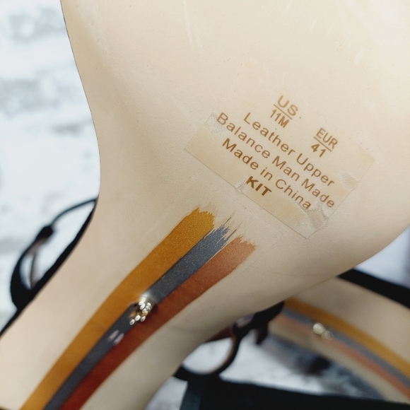 New Sam Edelman Kit Square Toe Slingback Cylindrical Block Heel Sandals X41 - Picture 10 of 12